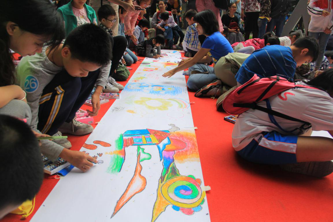 小巷中的藝術寶藏，大型繪畫比賽盛況展示