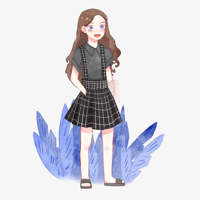 動漫背帶褲，自然美景的心靈之旅體驗