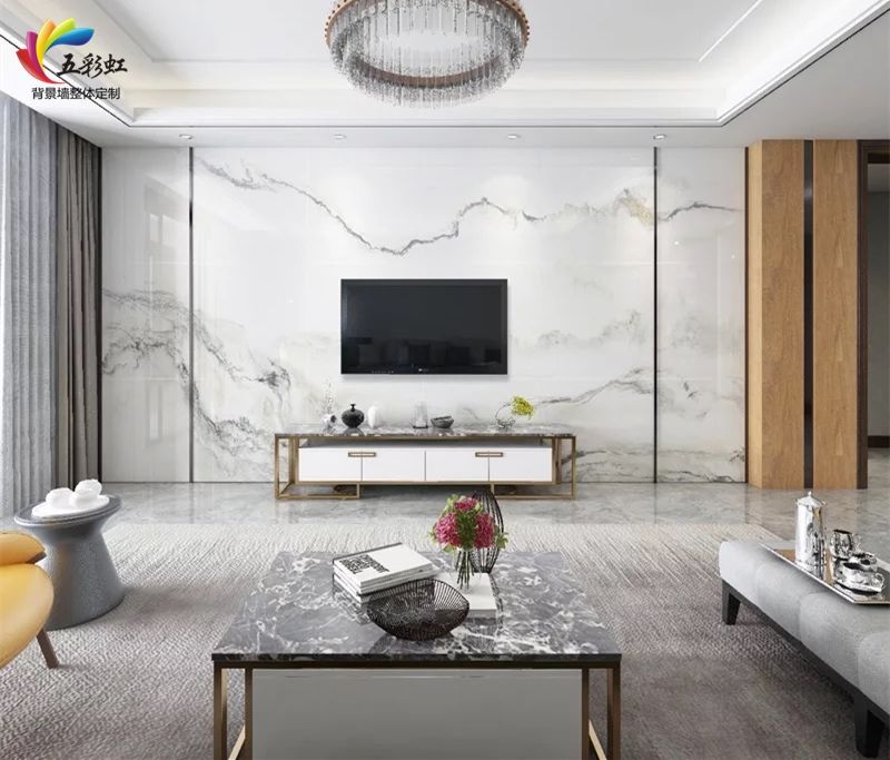 微晶石電視墻最新款，時(shí)尚家居的炫酷首選